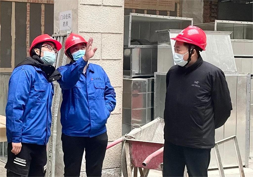 一手抓防疫，一手抓生產(chǎn)！立豪集團董事長赴陜藥集團山海丹醫(yī)院項目督導檢查